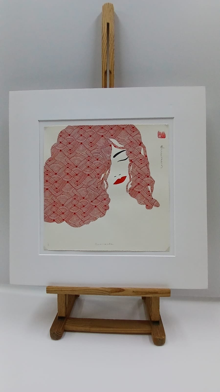 Obra de Cristina Gayarre — Retrato femenino