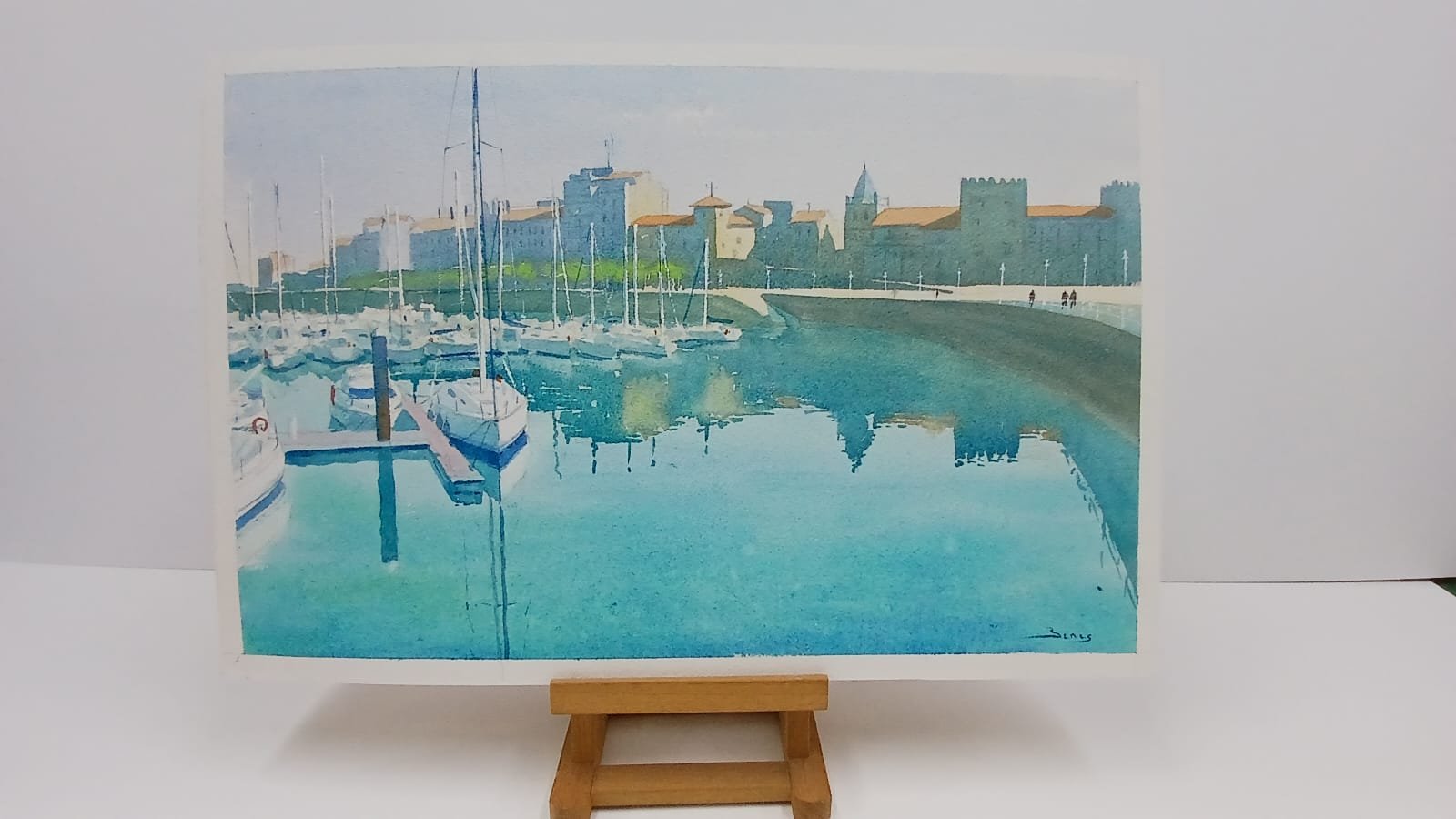 Obra de Marc Benes — Puerto deportivo